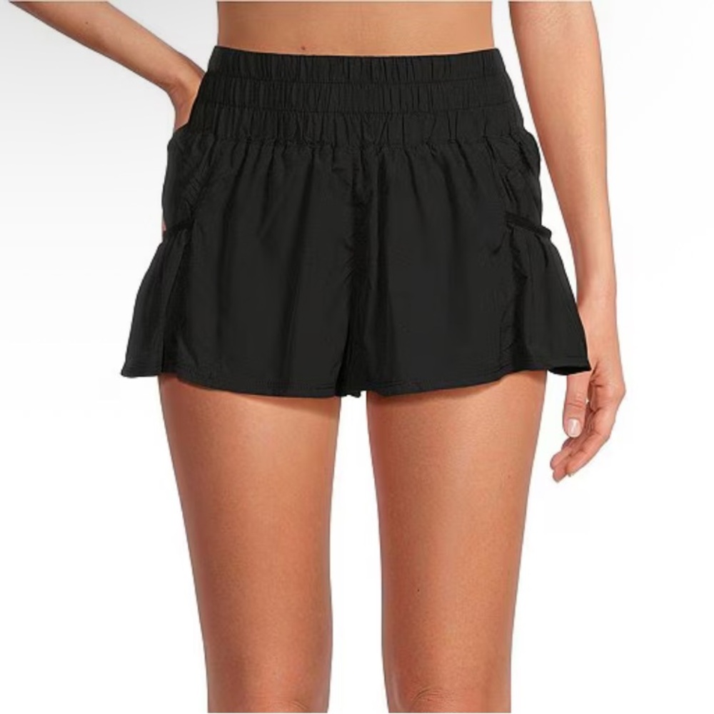 FP Movement by Free People Black High Waist Shorts